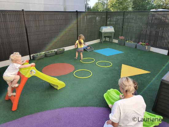 Le jardin de la crèche